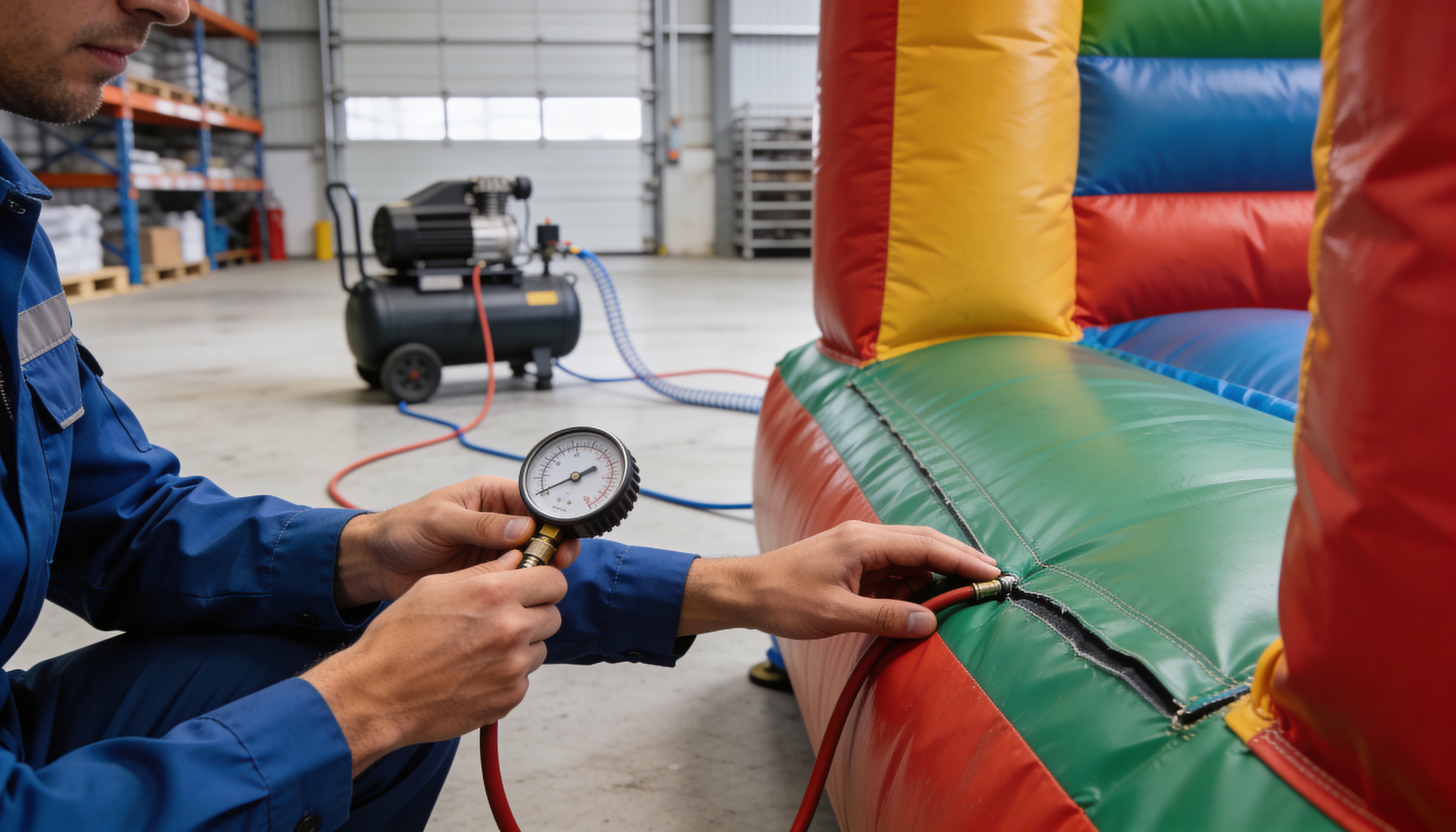 안전 검사·공기압 테스트