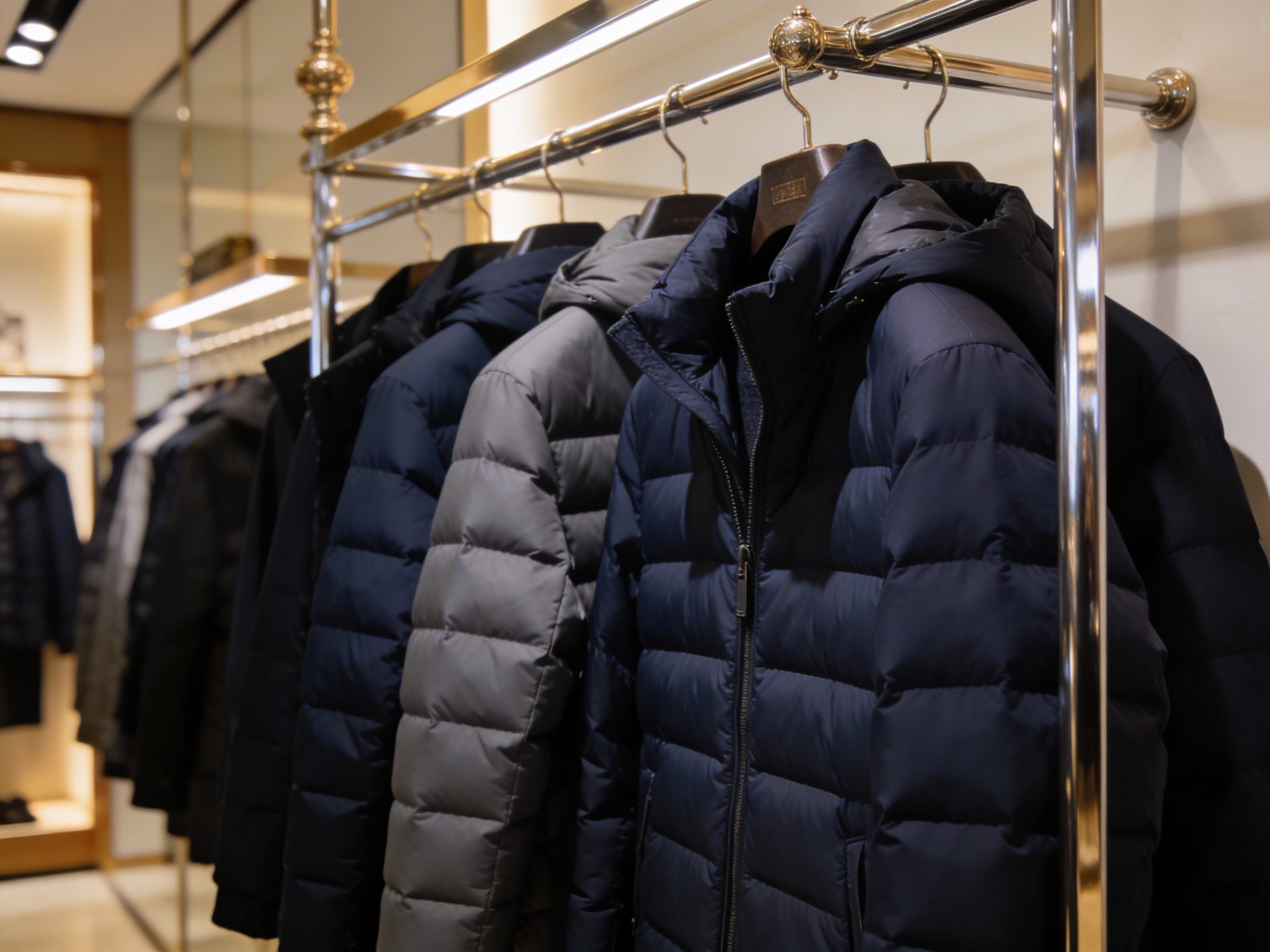 롯데백화점 남성 잠바 납품