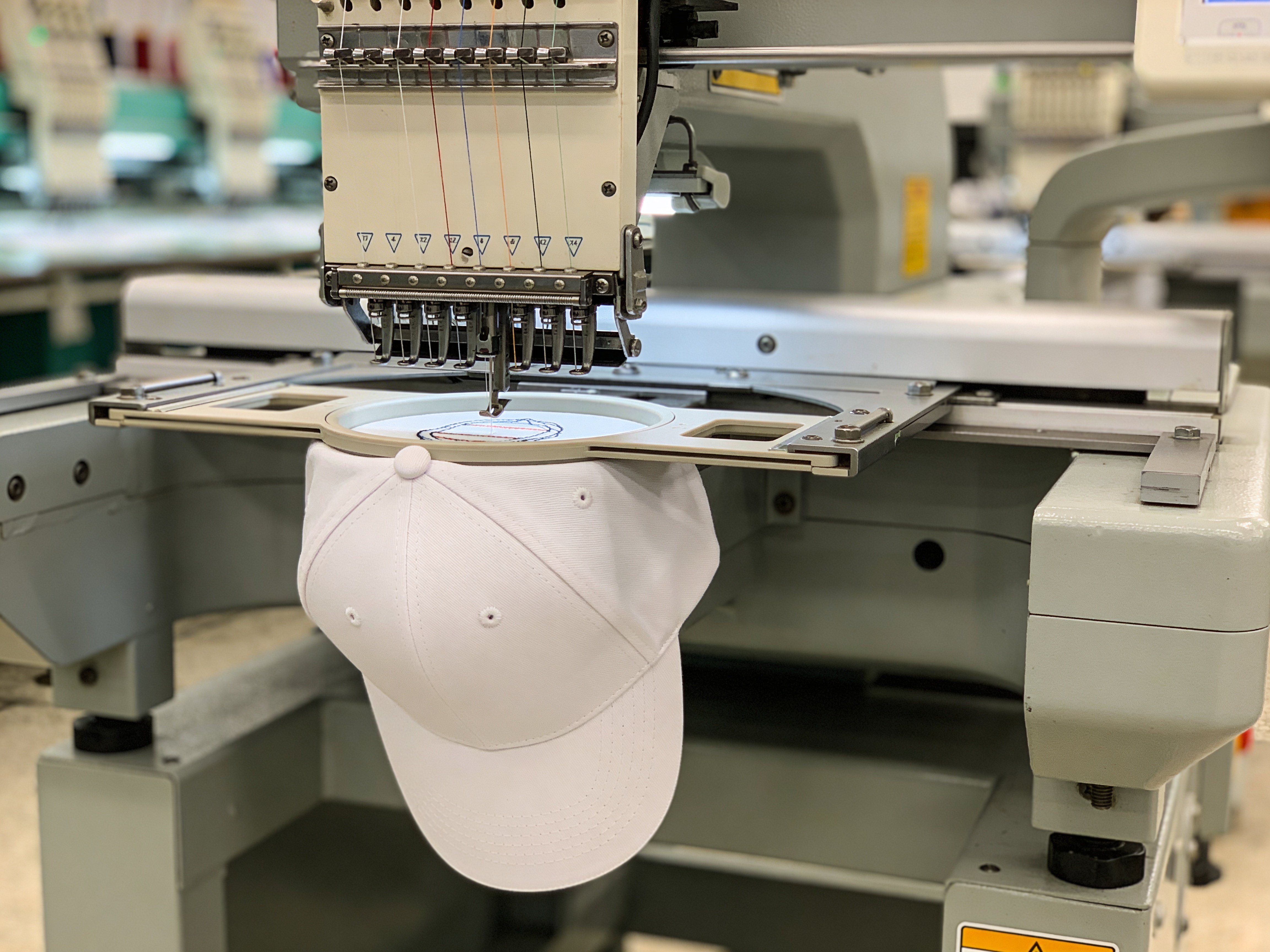 자수 기계 본생산