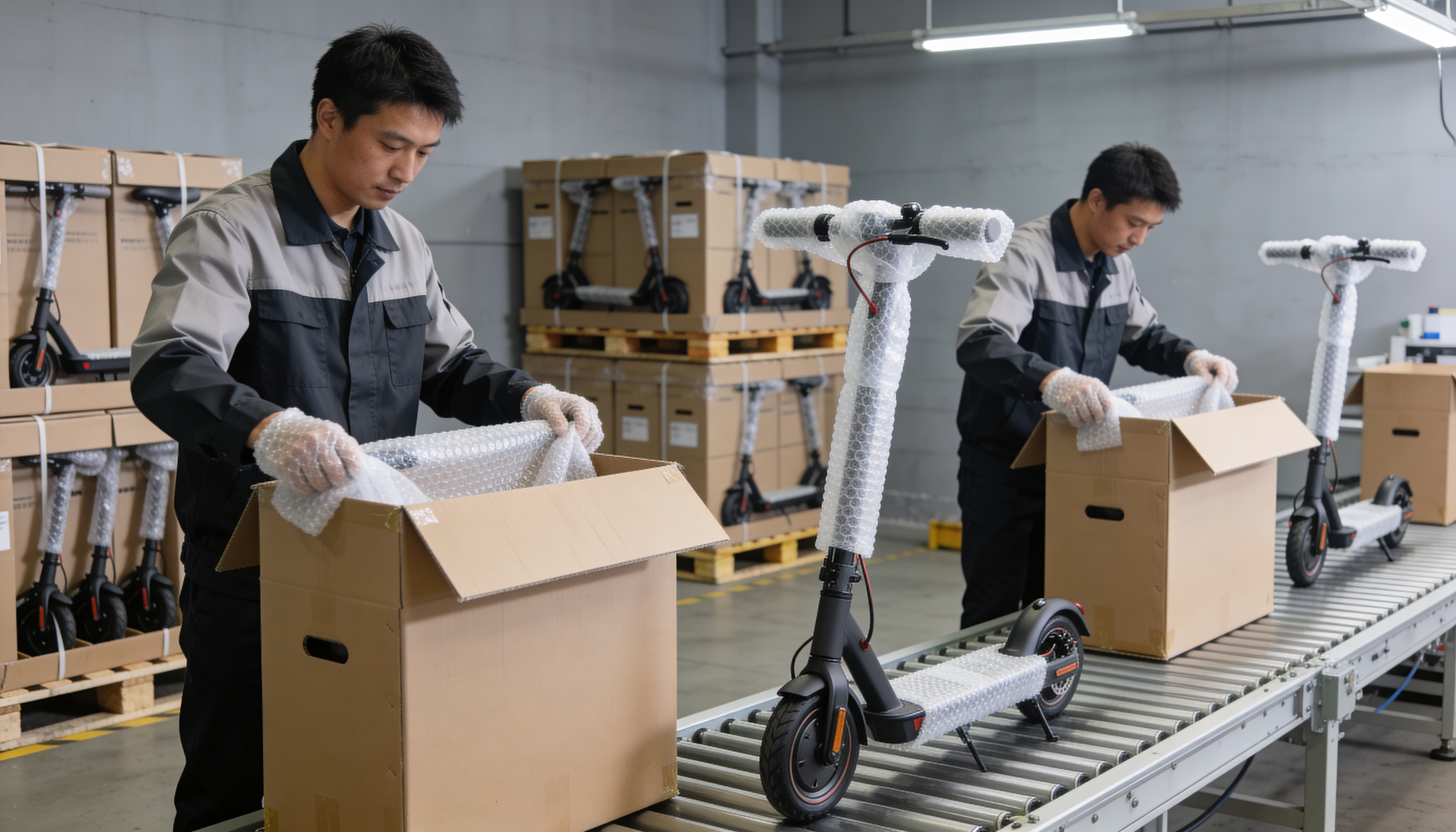 완성차 검사 및 포장