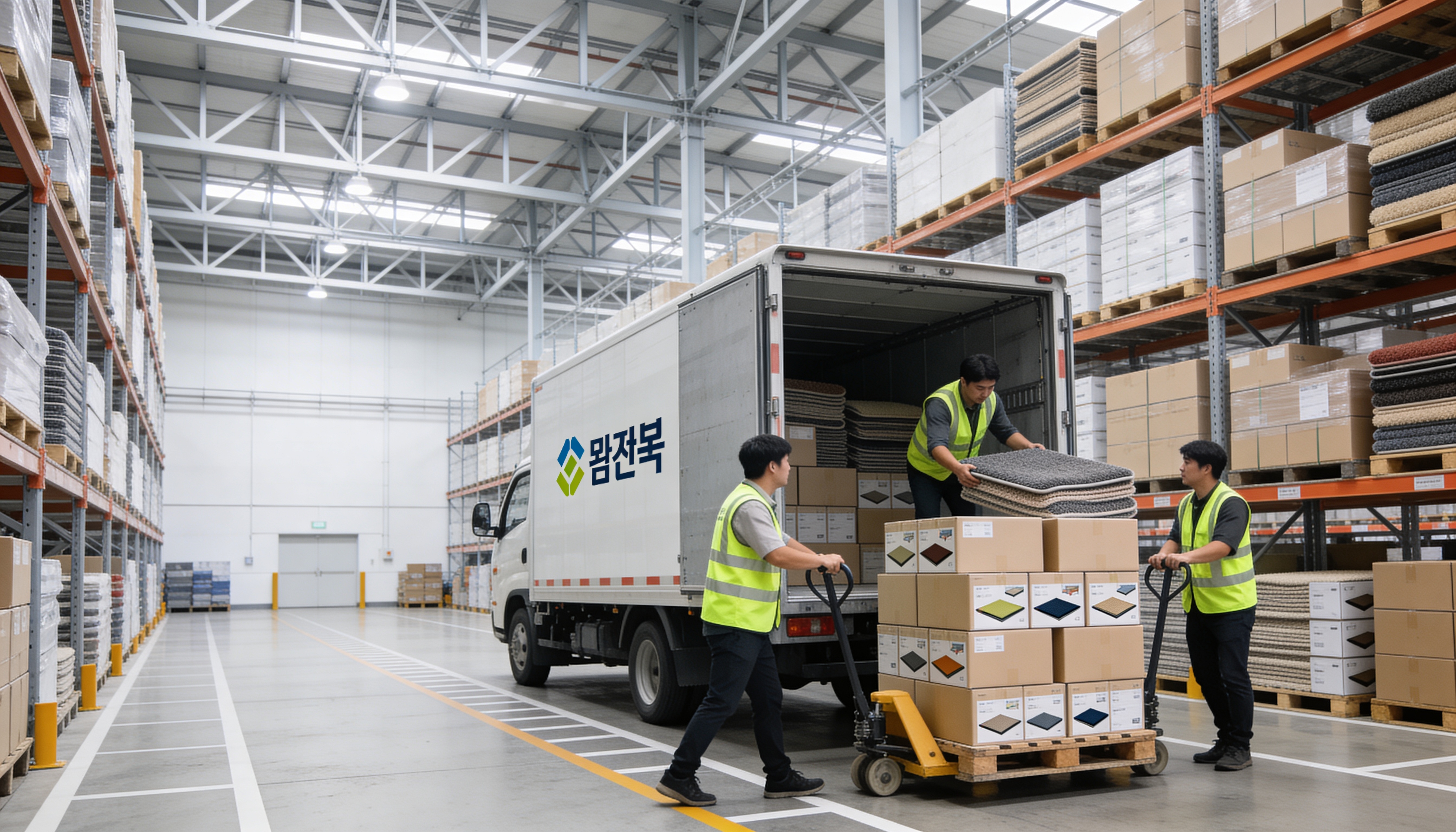 소재 재단 및 인쇄 공정