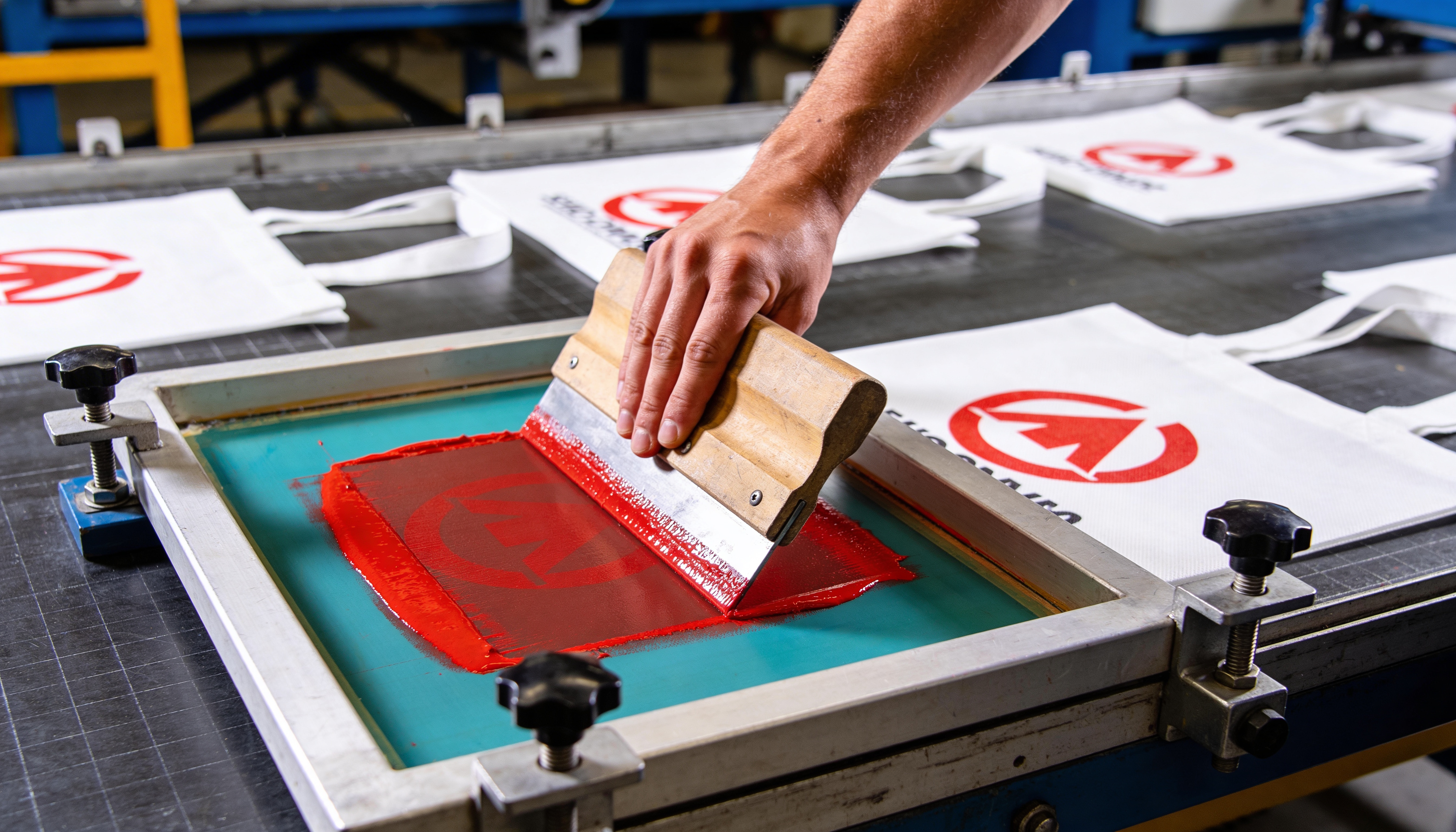 실크스크린 인쇄 기법