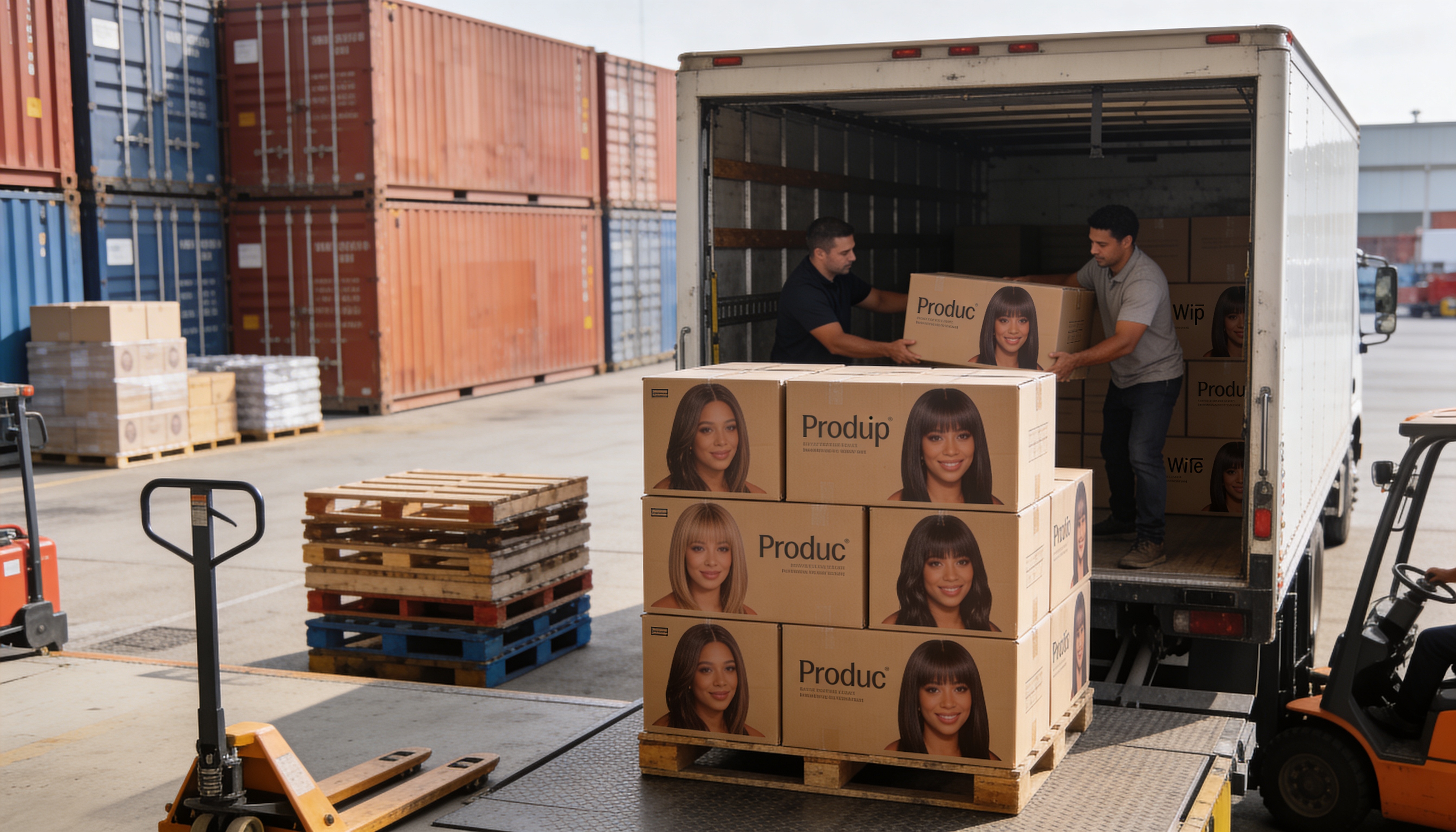 컨테이너 선적 및 운송